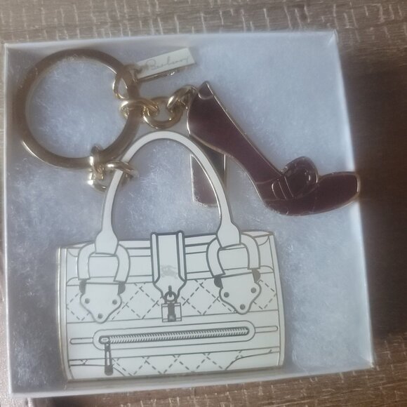 BURBERRY Manor Bag & Shoe Key Chain Bag Charm. Brand new. Gift box included. - Picture 3 of 8